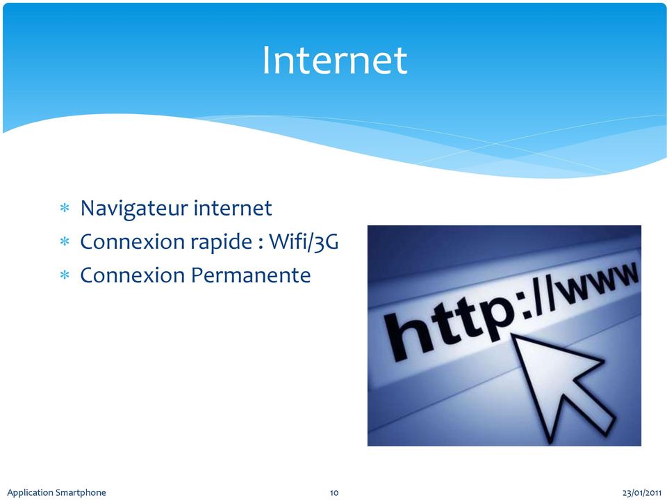 : Wifi/3G Connexion