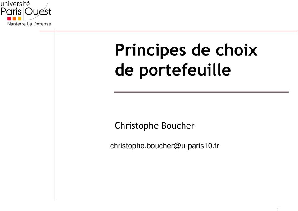 Christophe Boucher