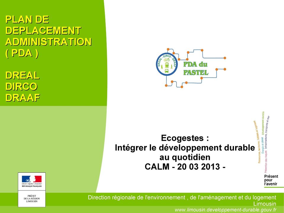 20 03 2013 - Direction régionale de l'environnement, de