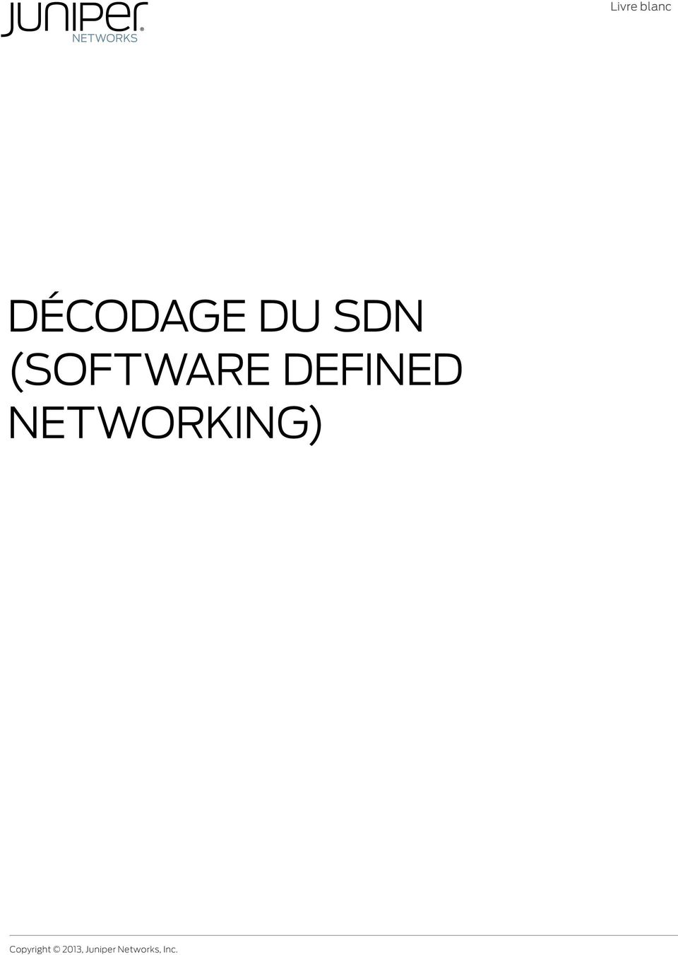 SDN (SOFTWARE