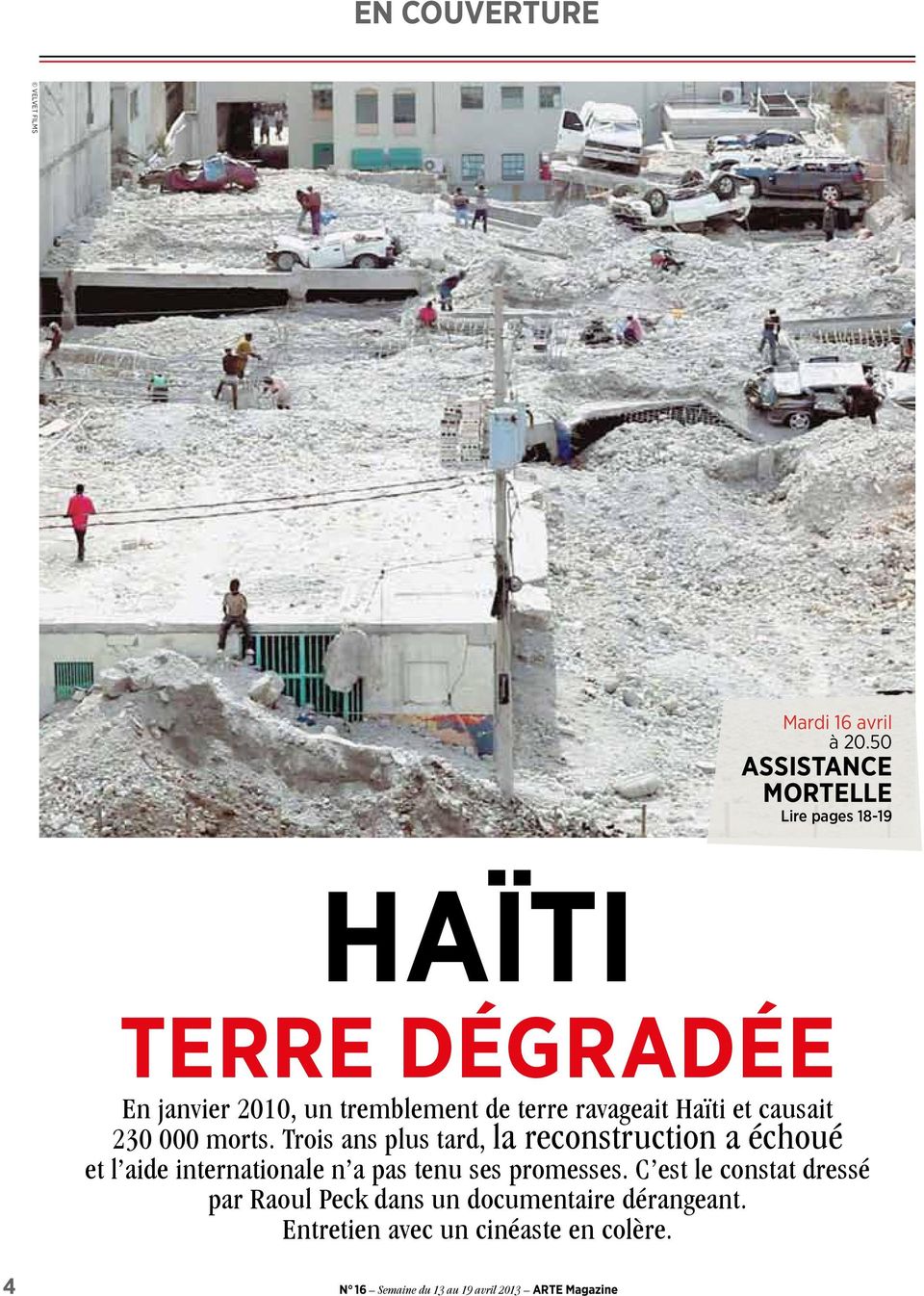 ravageait Haïti et causait 230 000 morts.