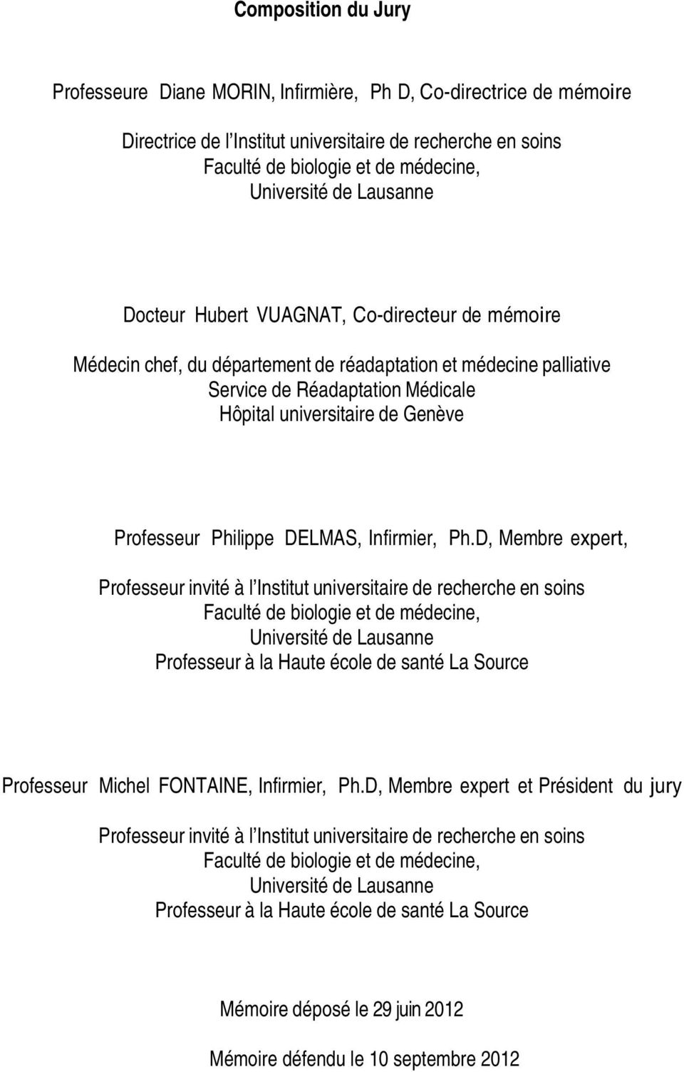 Professeur Philippe DELMAS, Infirmier, Ph.