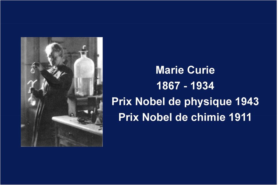 Nobel de physique