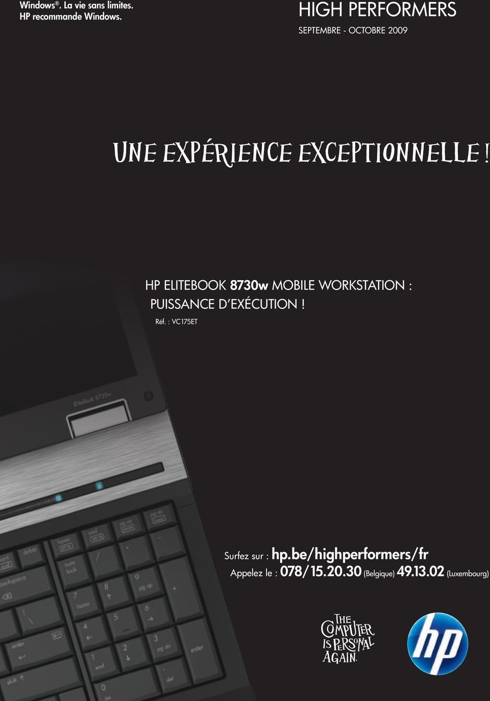 HP EliteBook 870w Mobile Workstation : puissance d