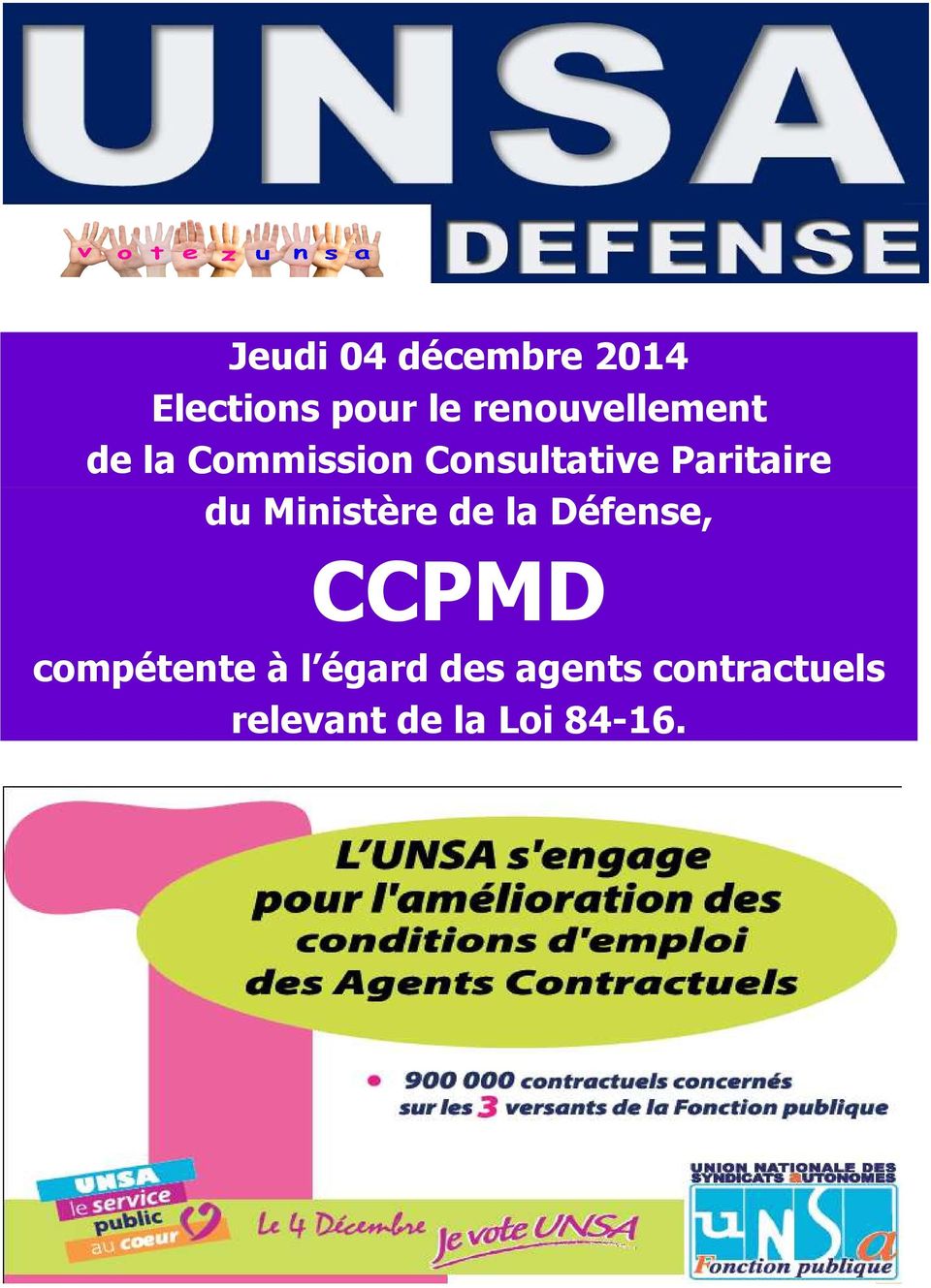 Paritaire du Ministère de la Défense, CCPMD