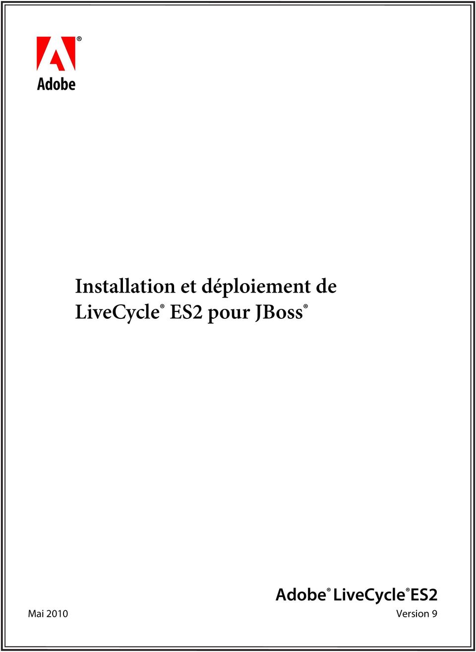 ES2 pour JBoss Adobe