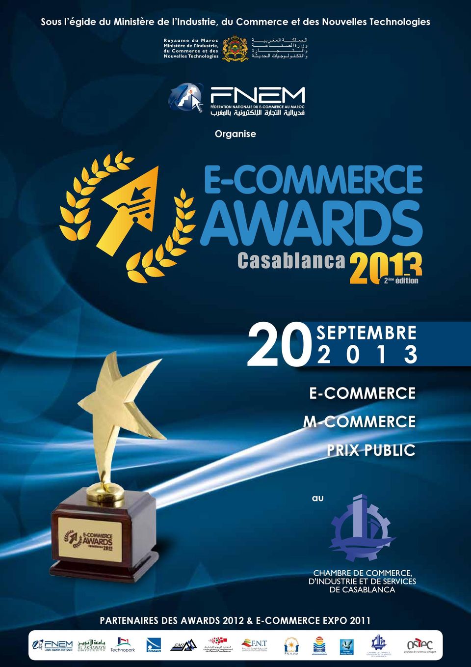 public au Partenaires des Awards 2012 & e-commerce expo 2011 amecsel A s s