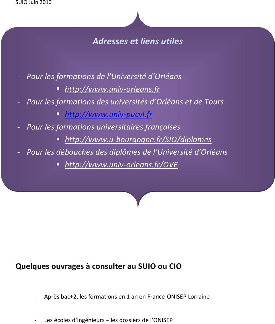 fr - Pour les formations universitaires françaises http://www.u-bourgogne.