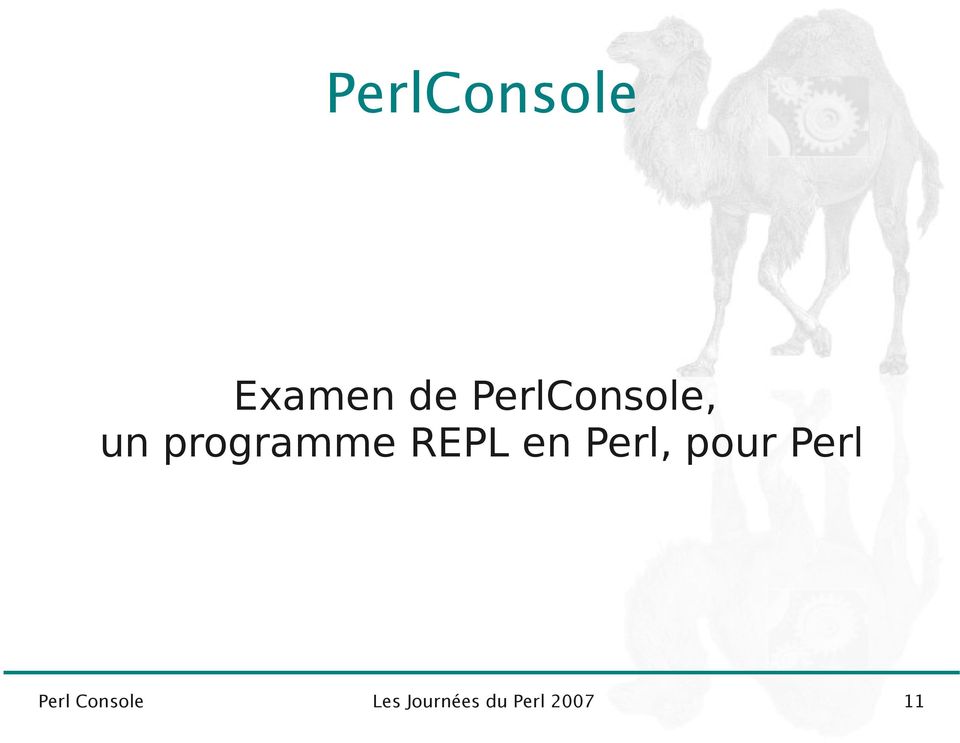 REPL en Perl, pour Perl Perl