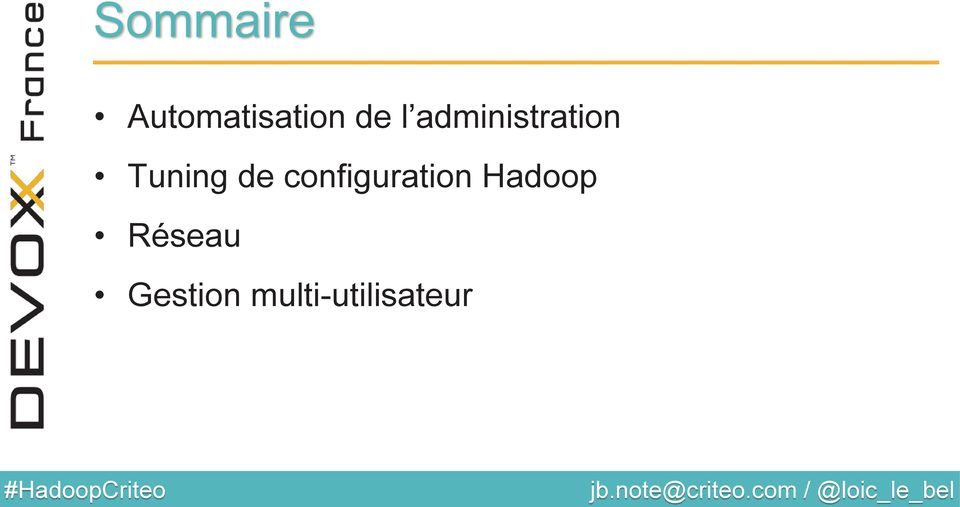 configuration Hadoop