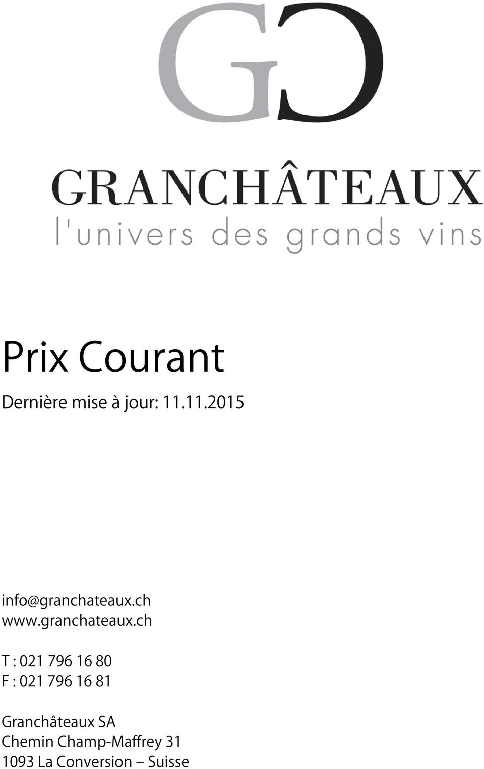 ch www.granchateaux.