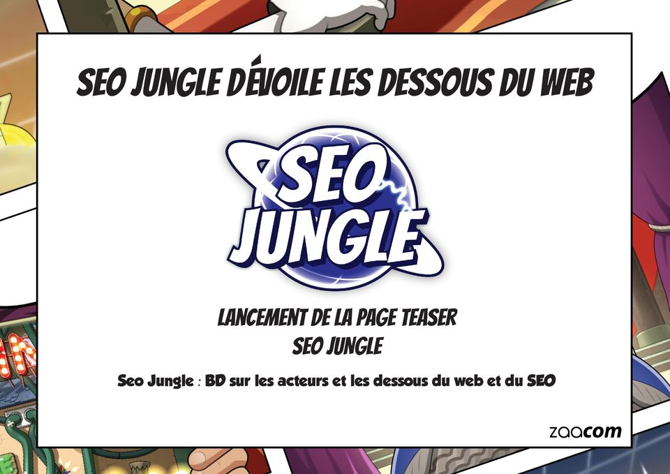 SEO JUNGLE Seo Jungle : BD sur les
