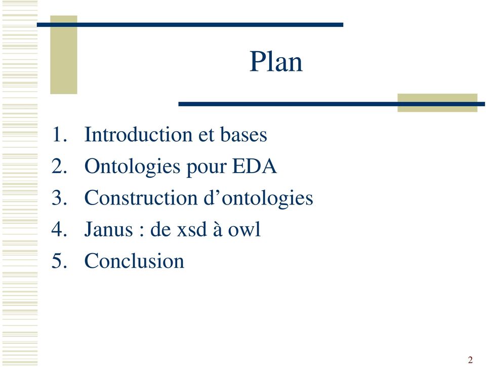 Ontologies pour EDA 3.