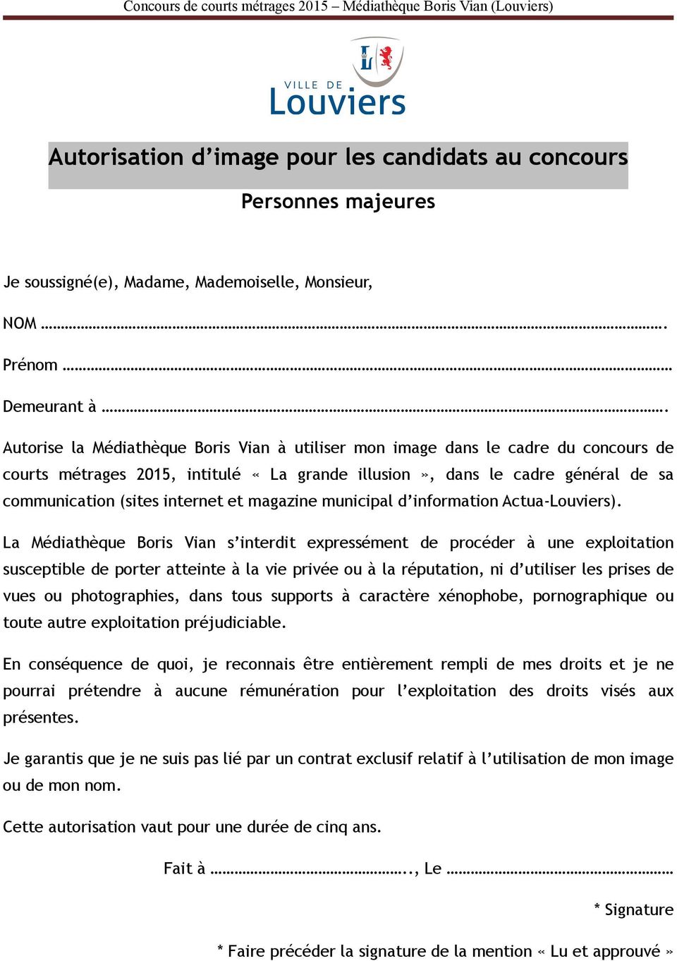 magazine municipal d information Actua-Louviers).