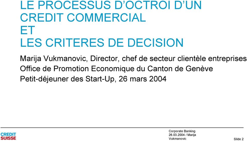 entreprises Office de Promotion Economique du Canton de Genève