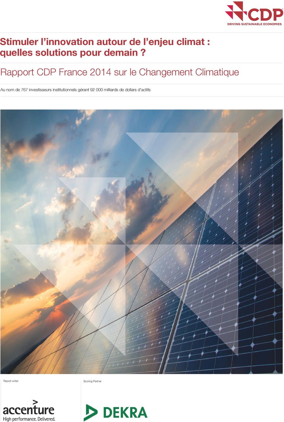 Rapport C France 2014 sur le Changement Climatique Au nom de