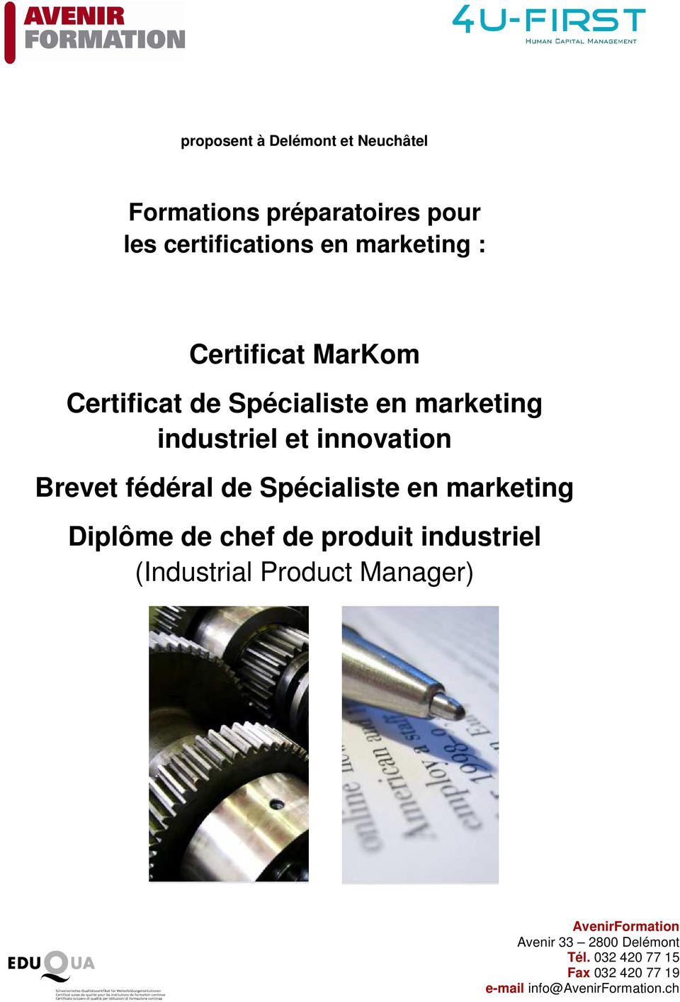 Spécialiste en marketing Diplôme de chef de produit industriel (Industrial Product Manager)