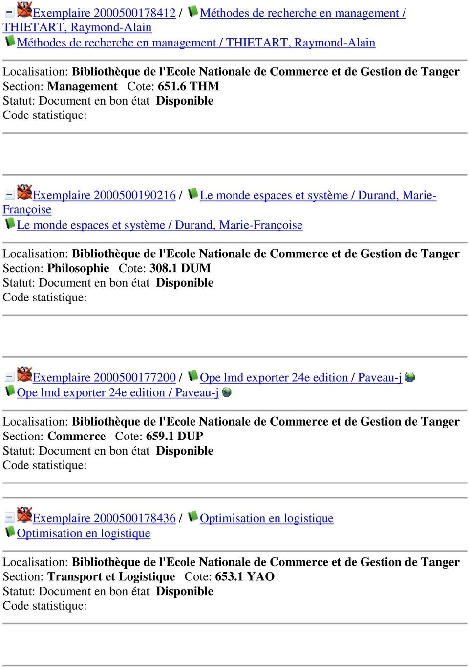 6 THM Exemplaire 2000500190216 / Le monde espaces et système / Durand, Marie- Françoise Le monde espaces et système / Durand, Marie-Françoise Section: