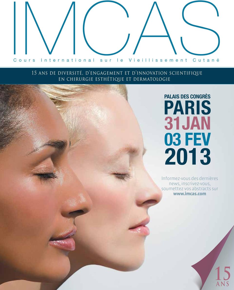 esthétique et dermatologie PALAIS DES CONGRèS PARIS 31JAN 03 FEV 2013