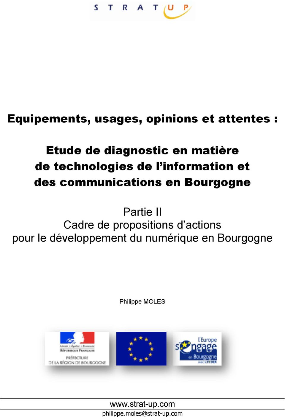 Bourgogne Partie II Cadre de propositions d actions pour le