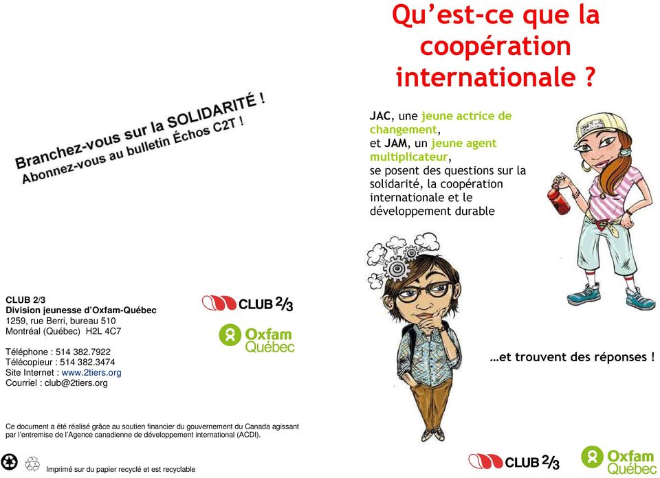 org Courriel : club@2tiers.