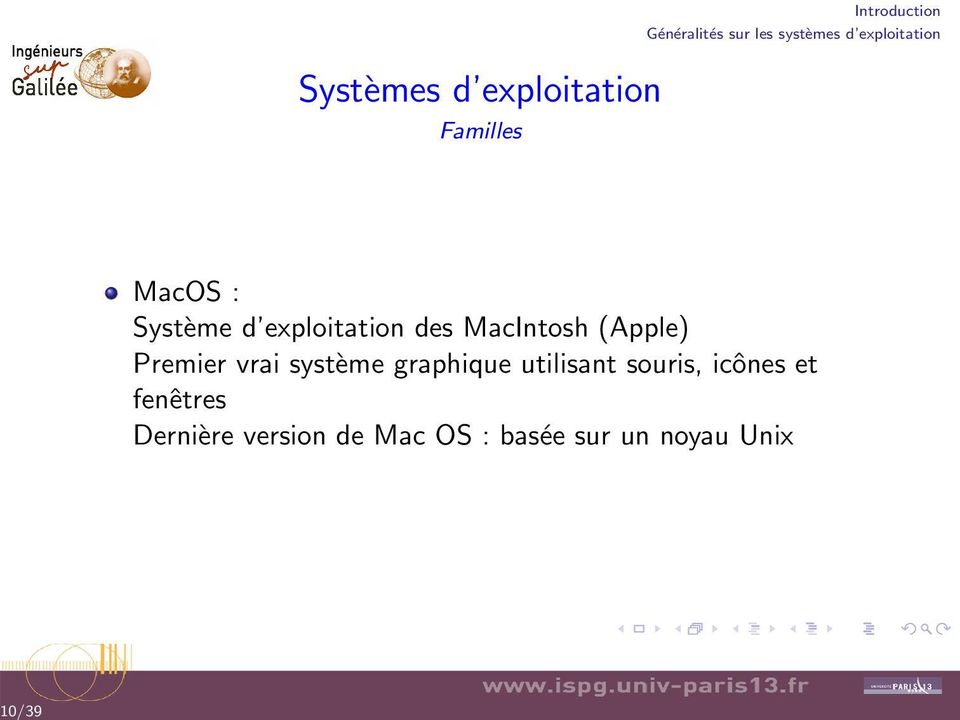 MacIntosh (Apple) Premier vrai système graphique utilisant