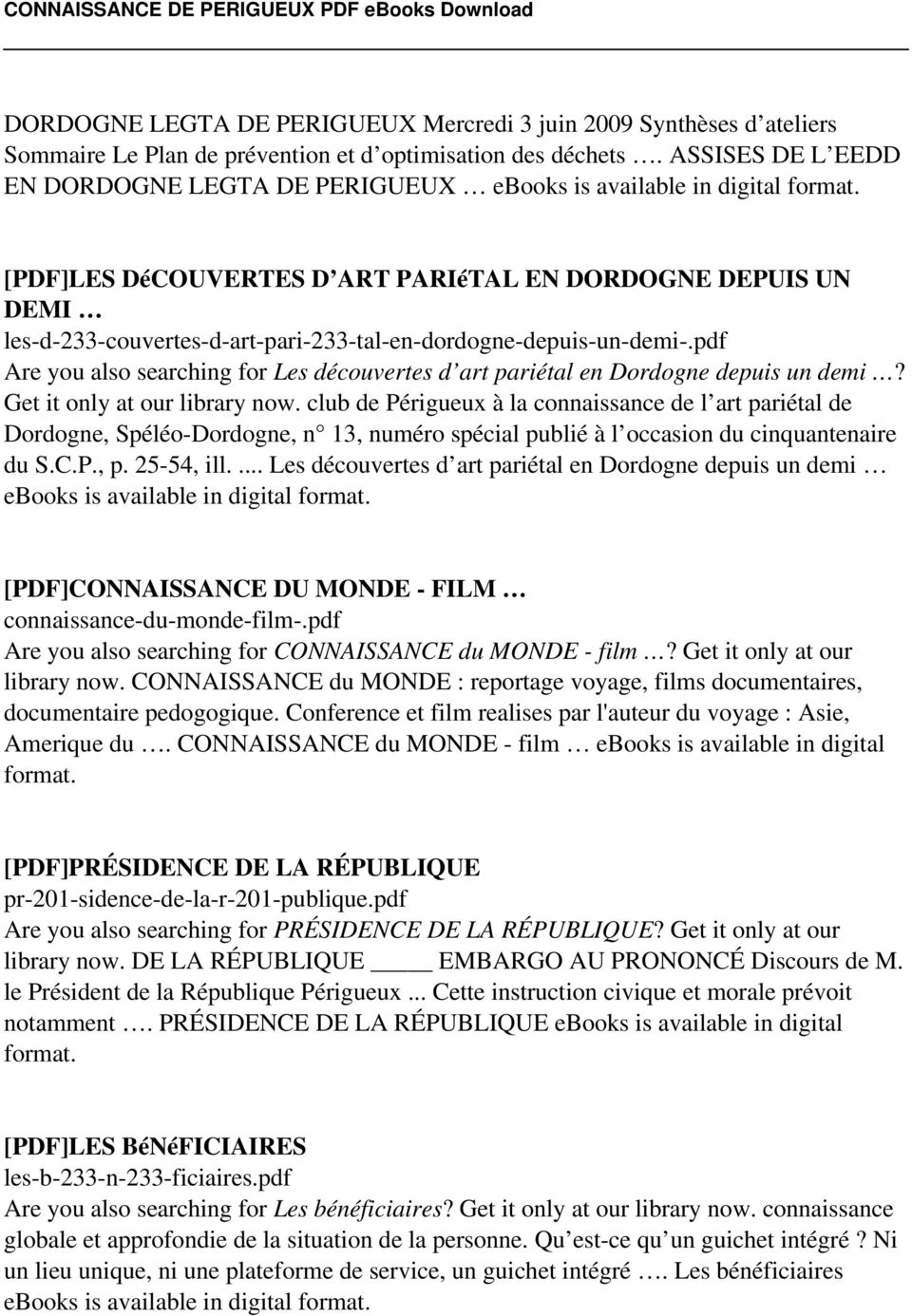 pdf Are you also searching for Les découvertes d art pariétal en Dordogne depuis un demi? Get it only at our library now.