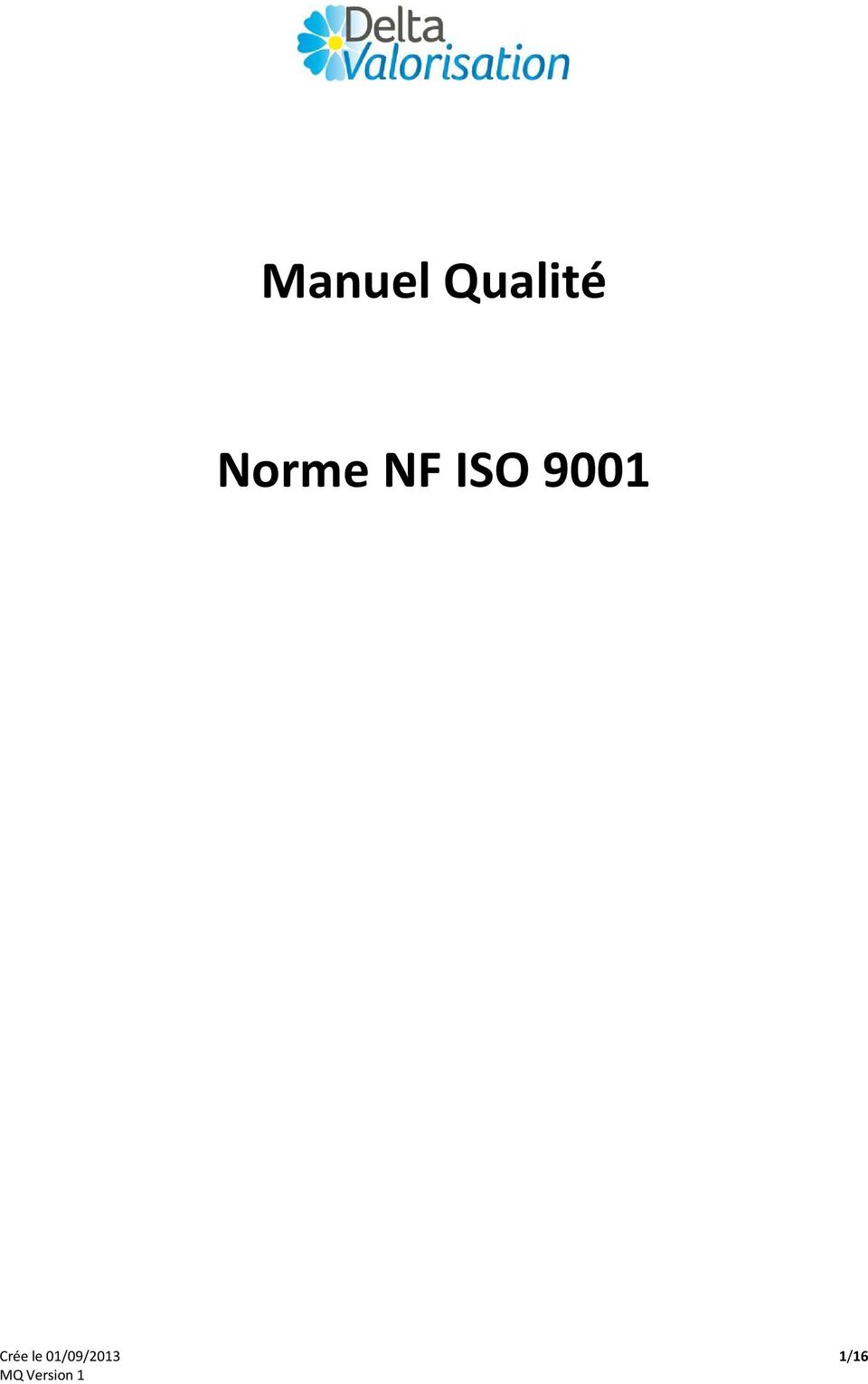 NF ISO 9001