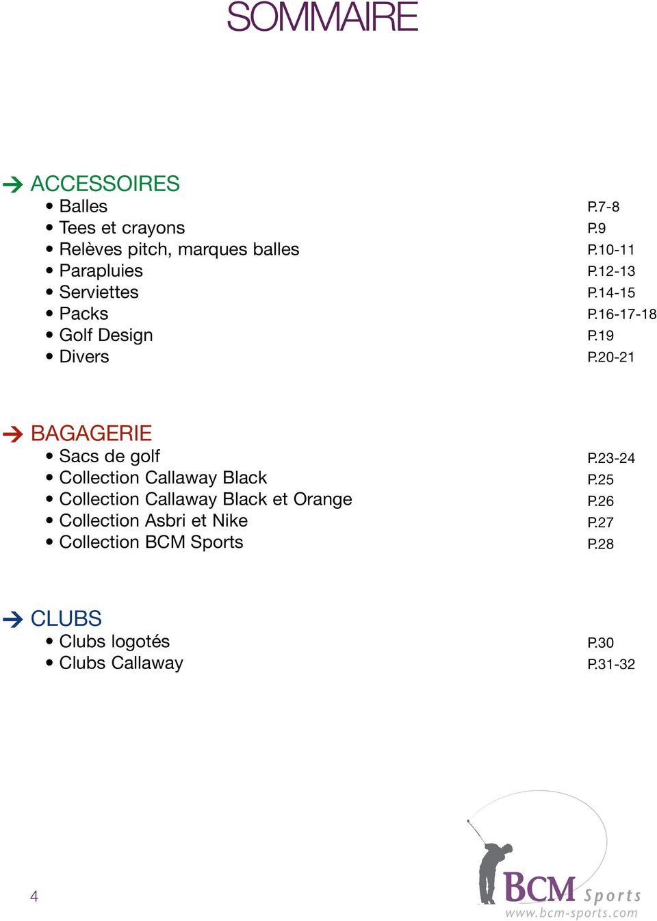 20-21 > BAGAGERIE Sacs de golf Collection Callaway Black Collection Callaway Black et Orange