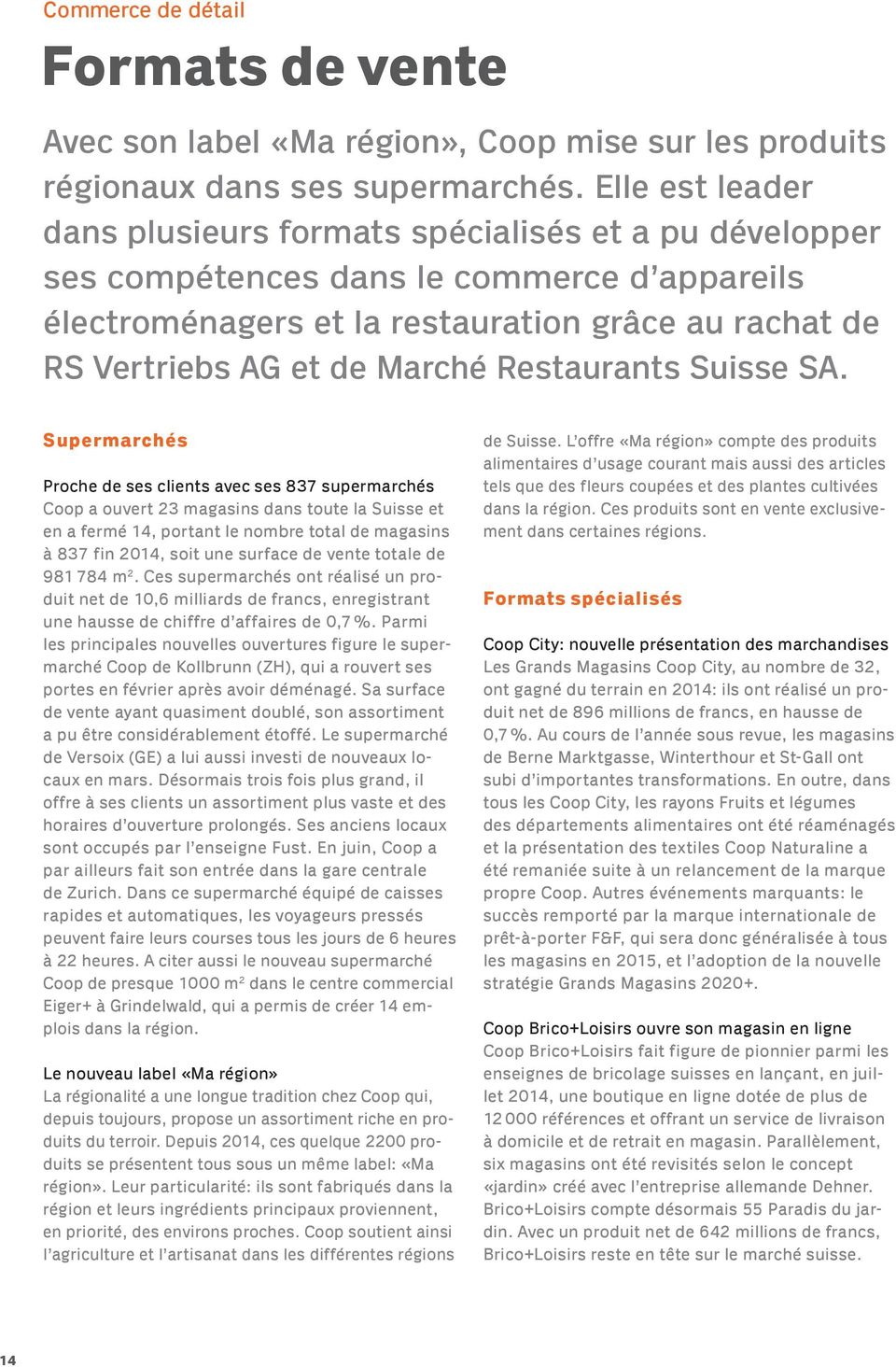 Restaurants Suisse SA.