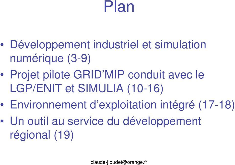 et SIMULIA (10-16) Environnement d exploitation intégré