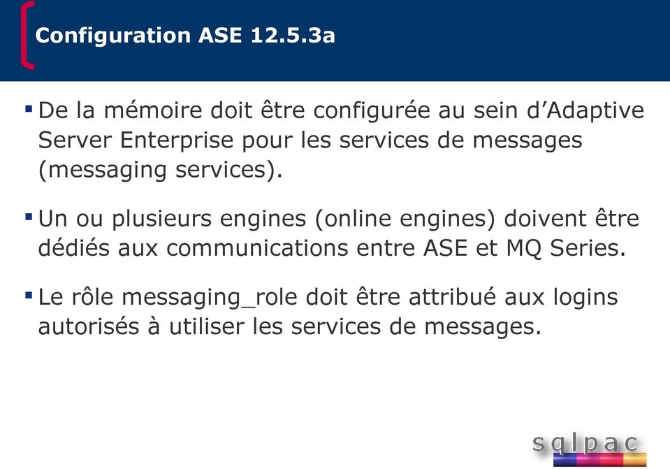 services de messages (messaging services).
