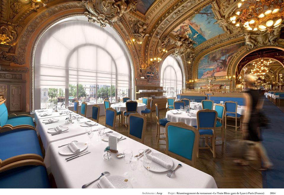 restaurant «Le Train Bleu»