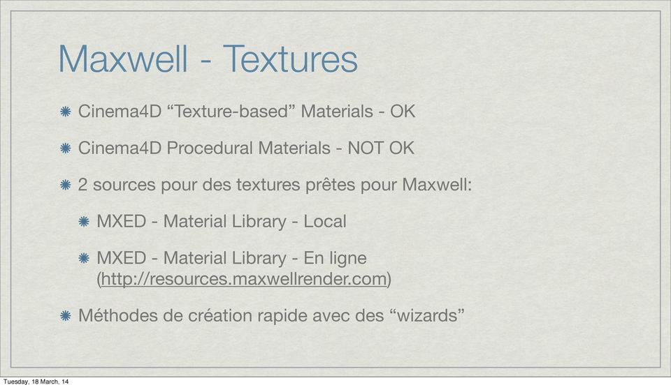 Maxwell: MXED - Material Library - Local MXED - Material Library - En