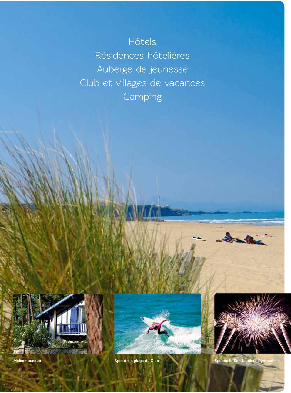 Camping Maison basque Spot de la plage