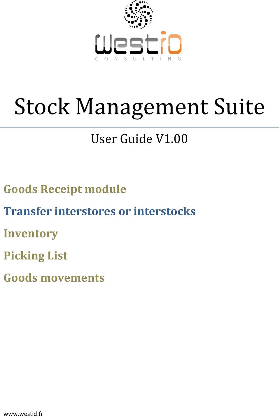 interstores or interstocks Inventory