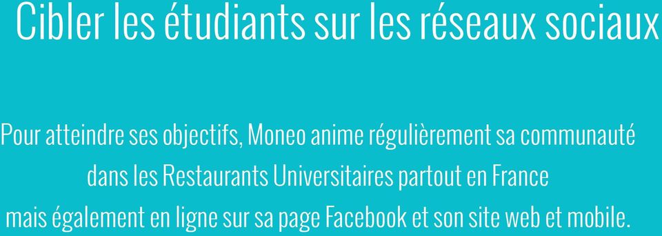 les Restaurants Universitaires partout en France mais