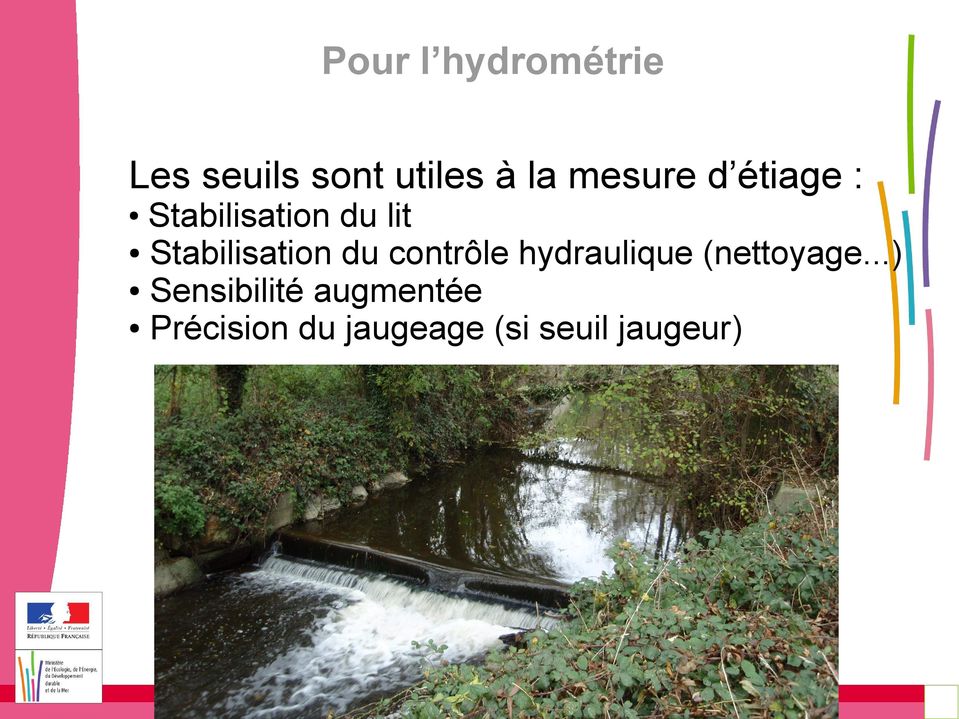 Stabilisation du contrôle hydraulique (nettoyage.