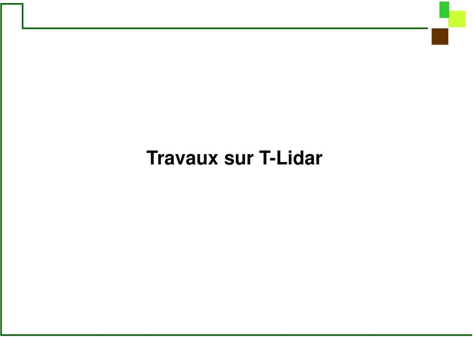 T-Lidar