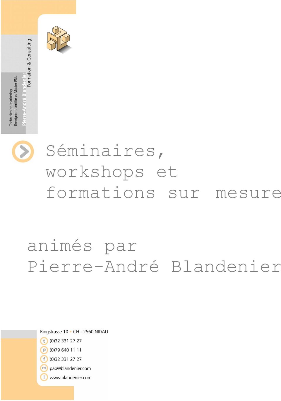 formations sur