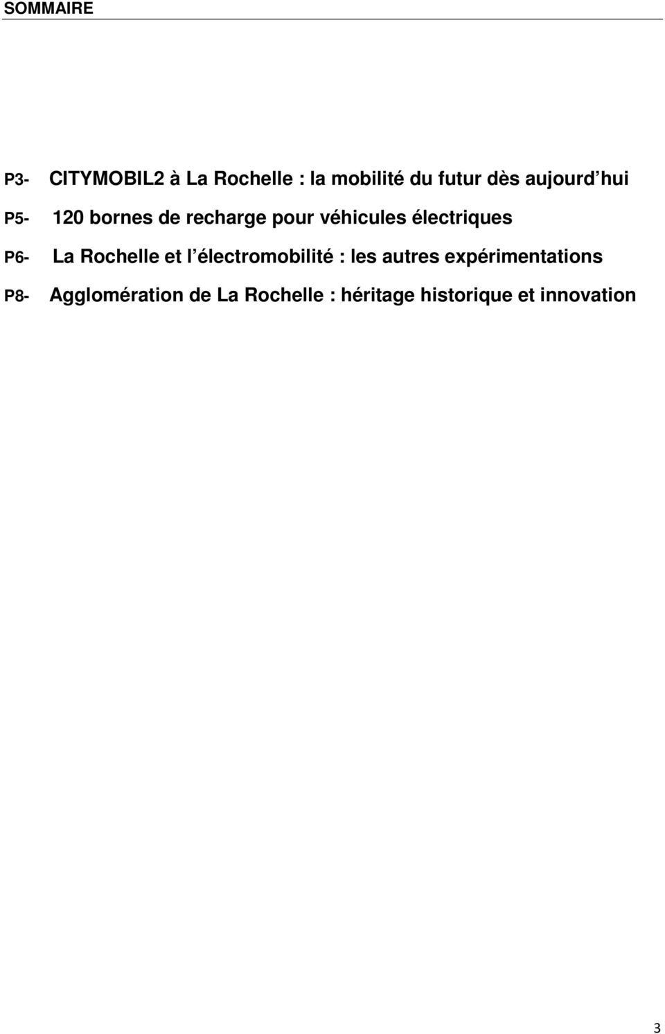 P6- La Rochelle et l électromobilité : les autres expérimentations