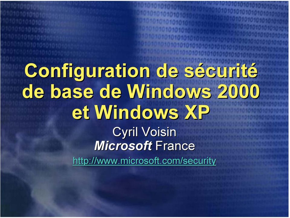 Cyril Voisin Microsoft France