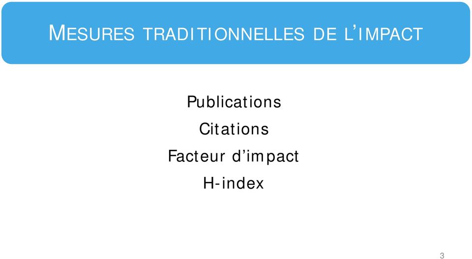 IMPACT Publications