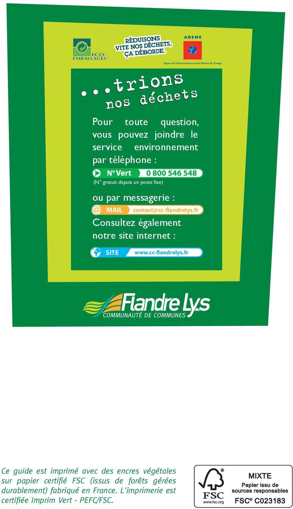 fr Consultez également notre site internet : SITE www.cc-flandrelys.