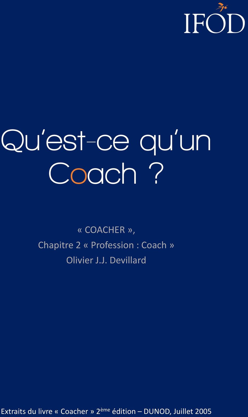 Coach» Olivier J.