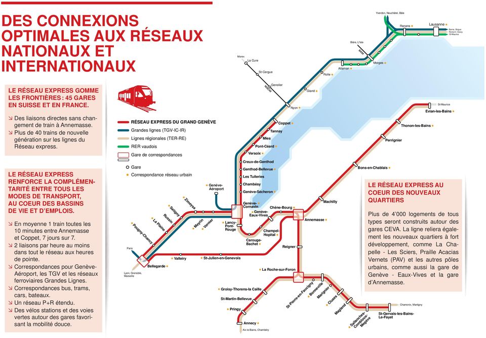 Ø Plus de 40 trains de nouvelle génération sur les lignes du Réseau express.