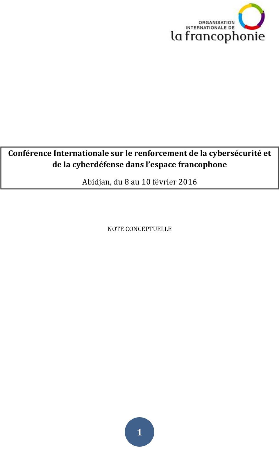 cyberdéfense dans l espace francophone