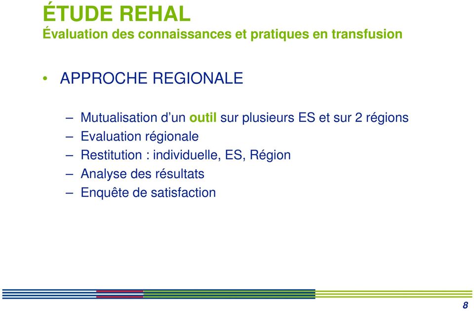 régionale Restitution : individuelle, ES,