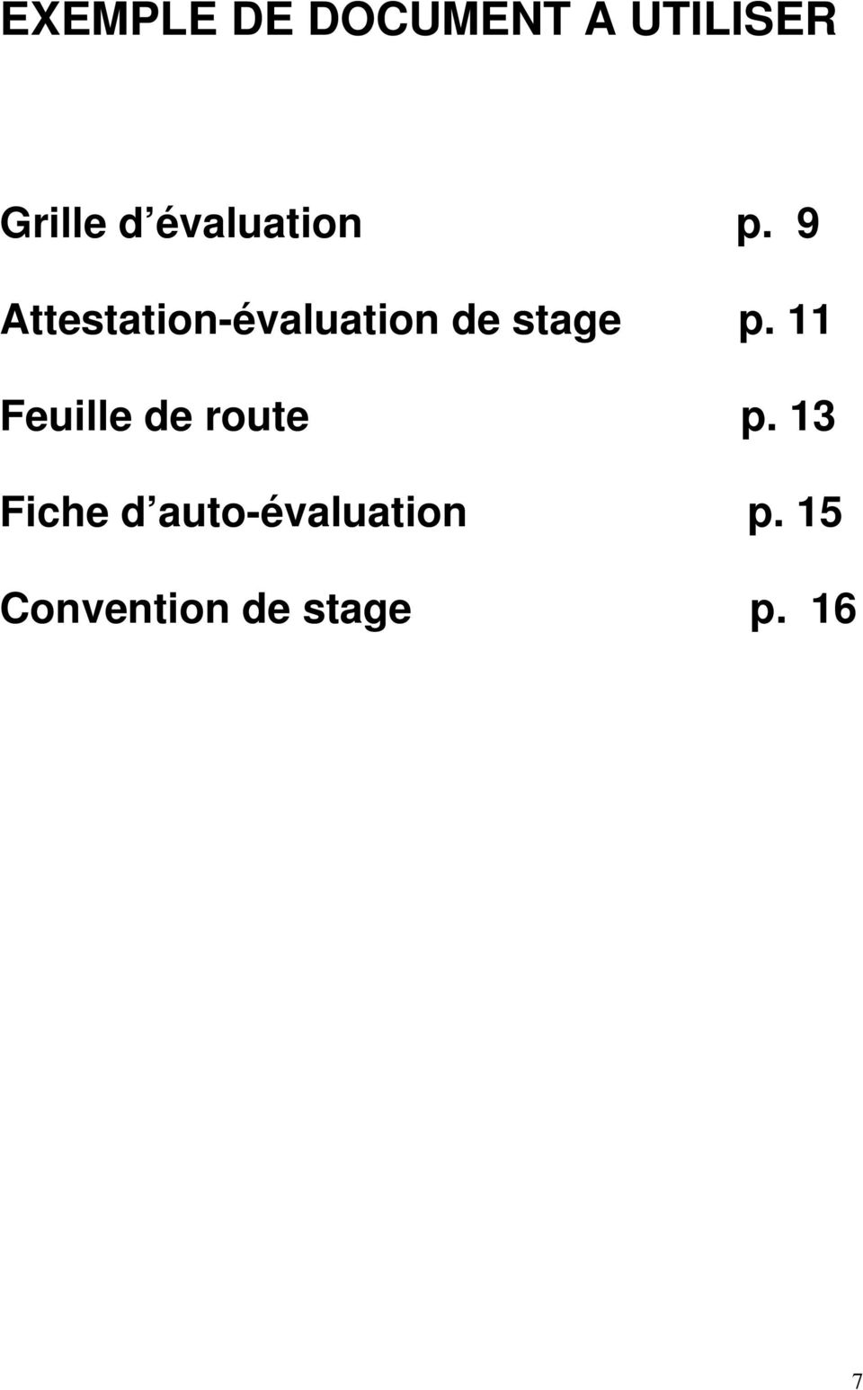 9 Attestation-évaluation de stage p.