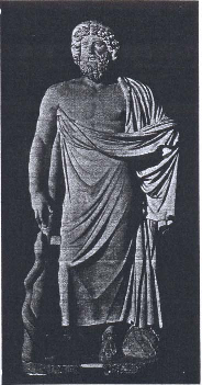 2. Esculape et Télesphore Généralités Esculape est le dieu de la médecine, l'équivalent du grec Asclepios. Il est le fils d'apollon et de Coronis et père entre autres d'hygie et de Télesphore.